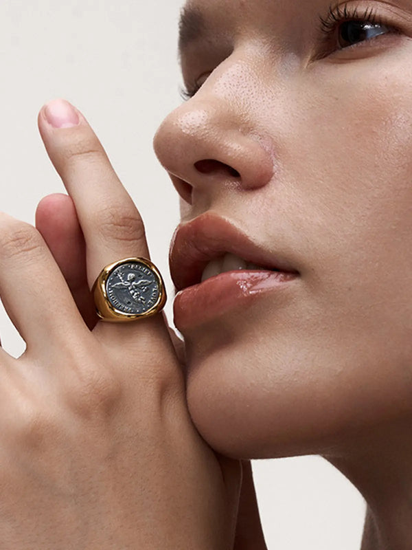 Angel Coin Ring